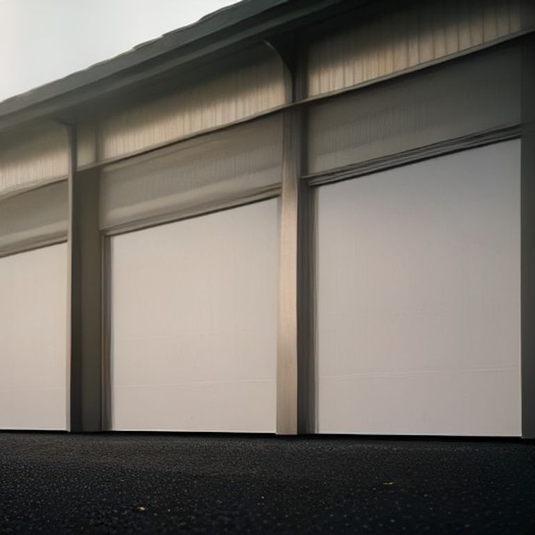 Tucker M Garage Door's Repairs Co — professional Garage Door Repair in Palmdale, our branded team and work van — Garage Door Repair near me Tucker M Garage Door's Repairs Co — professional Garage Door Repair in Palmdale, our branded team and work van — Garage Door Repair near me